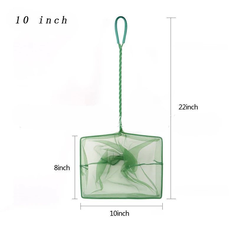 Draagbaar Visnet met Lange Steel – Aquarium Schoonmaak Tool!